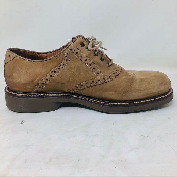 Johnston & Murphy Nubuck Oxford Derbys Italy - Picture 2 of 10